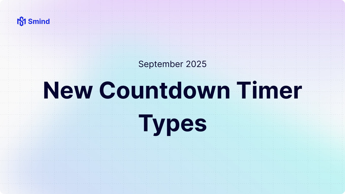 New Countdown Timer Types – smind.io
