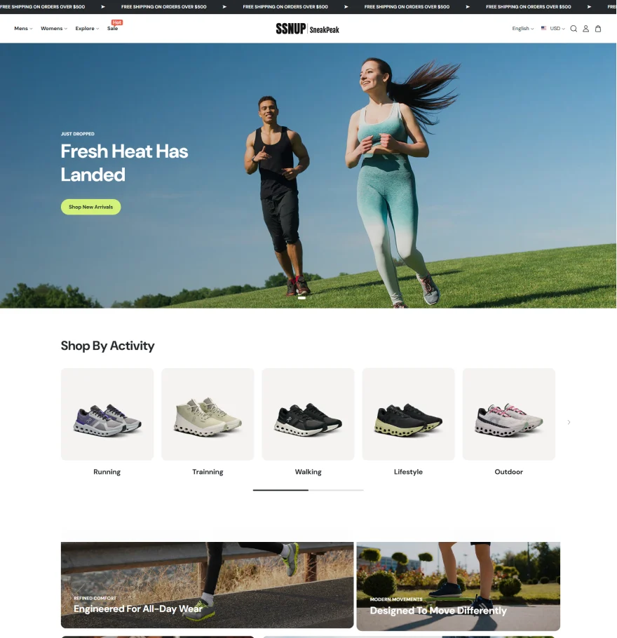 Home Page demo 2
