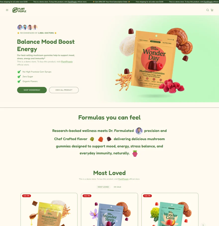 Home Page demo 3
