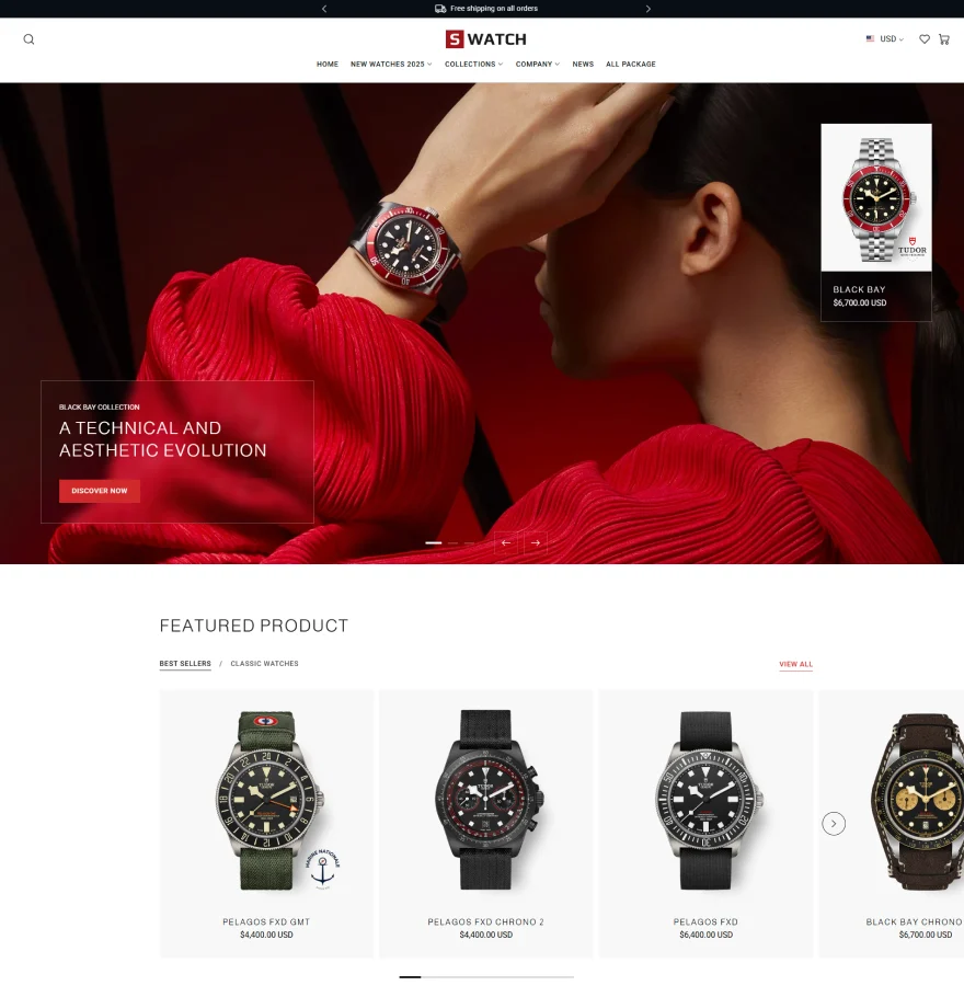 Home Page demo 4