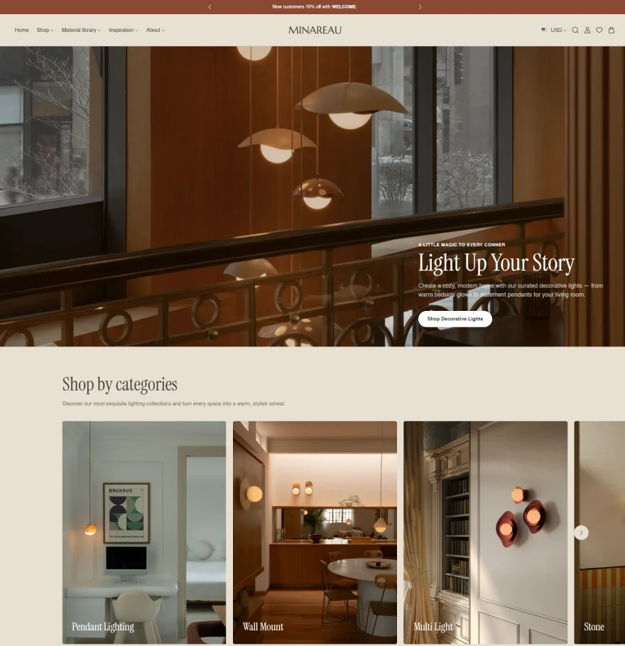 Home Page demo 5
