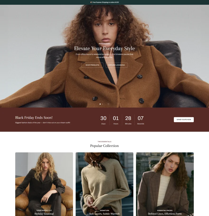 Home Page demo 6