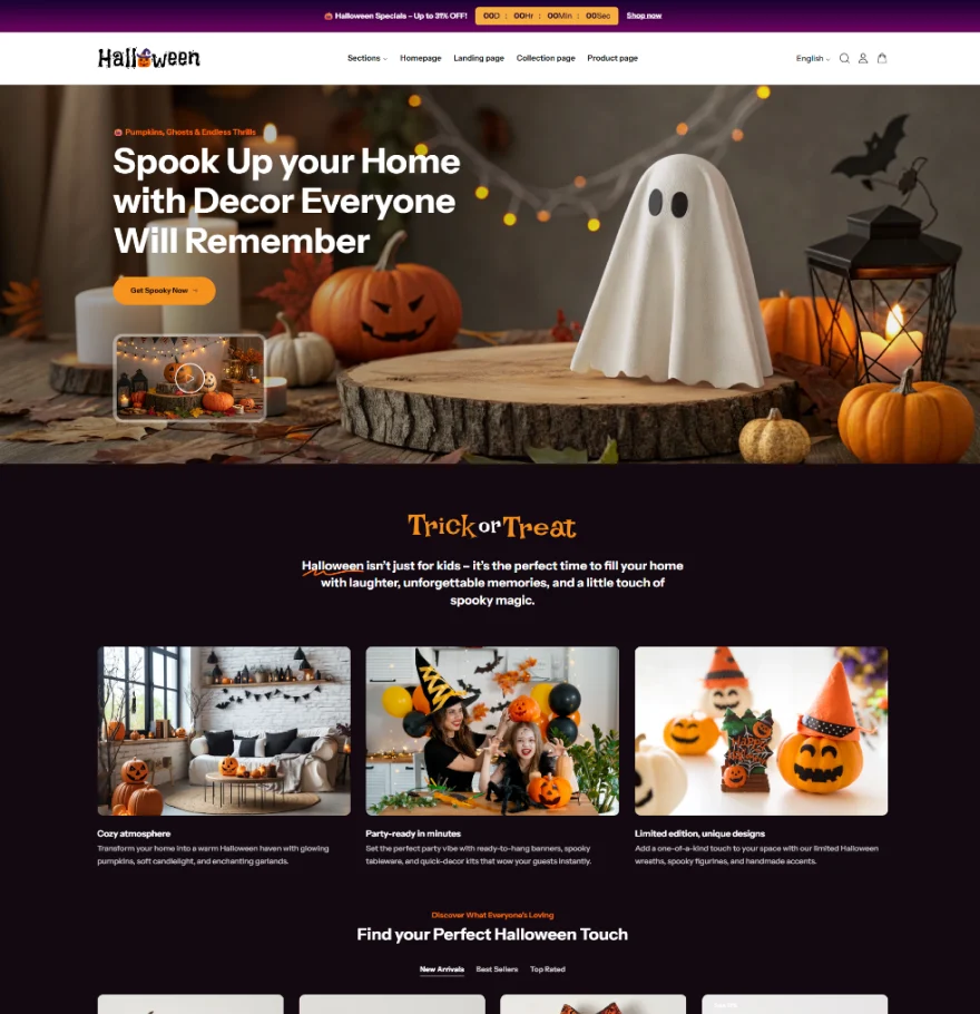 Landing Page demo 3