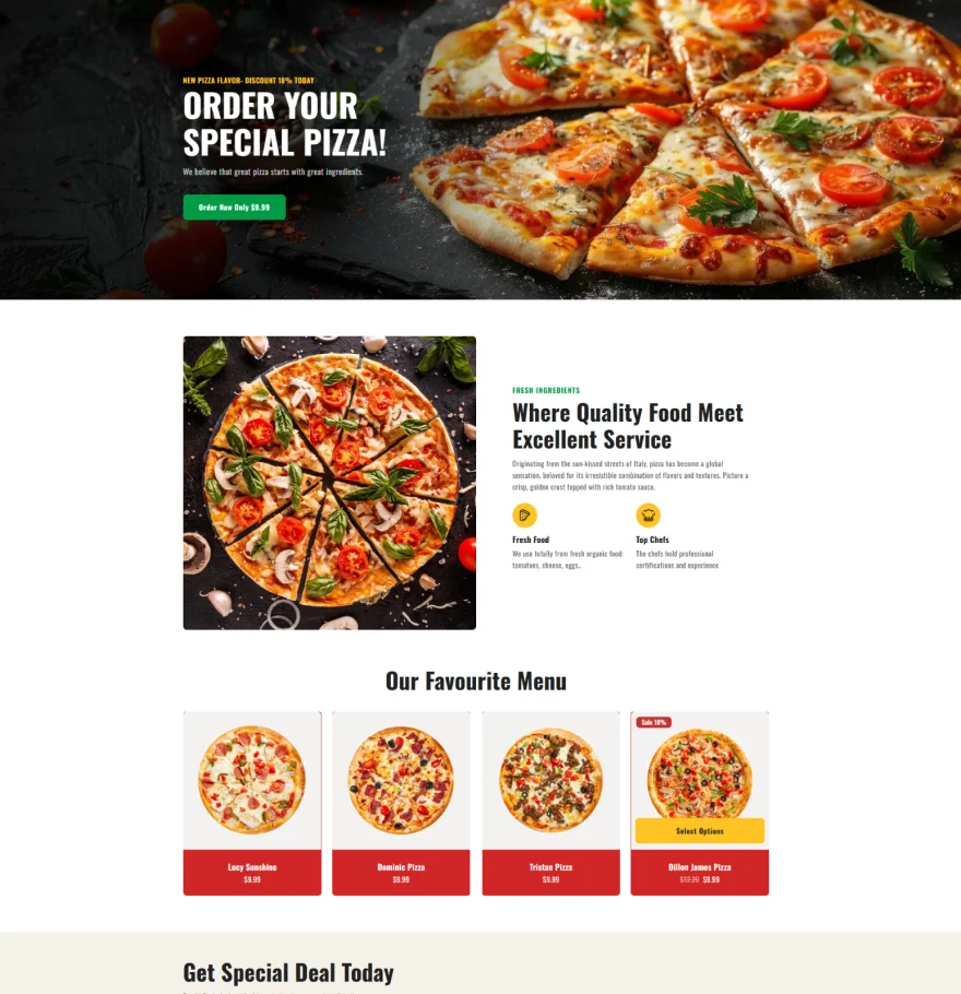 Landing Page demo 4