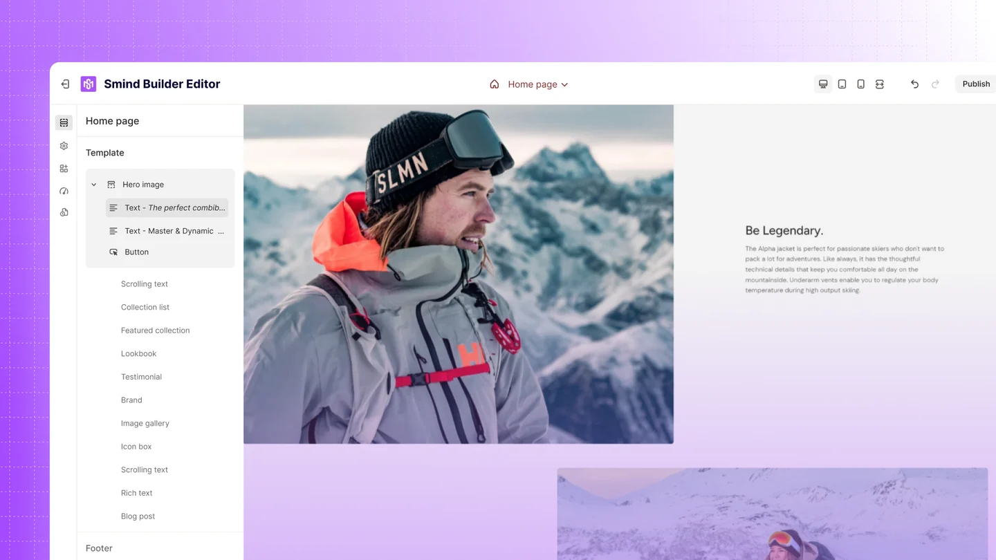 A dedicated landing page builder. Powered by 400+ proven templates.