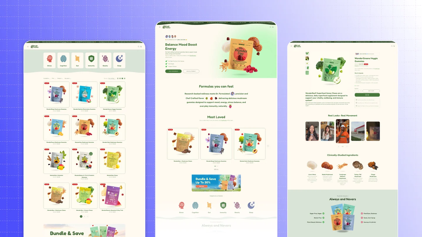 Launch a complete brand in minutes