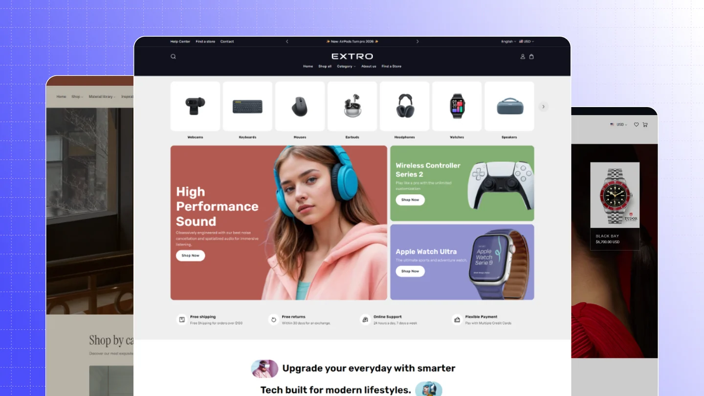 Full-page layouts that convert