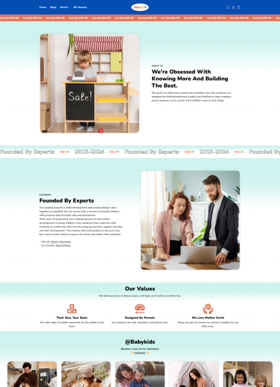 About Us Page