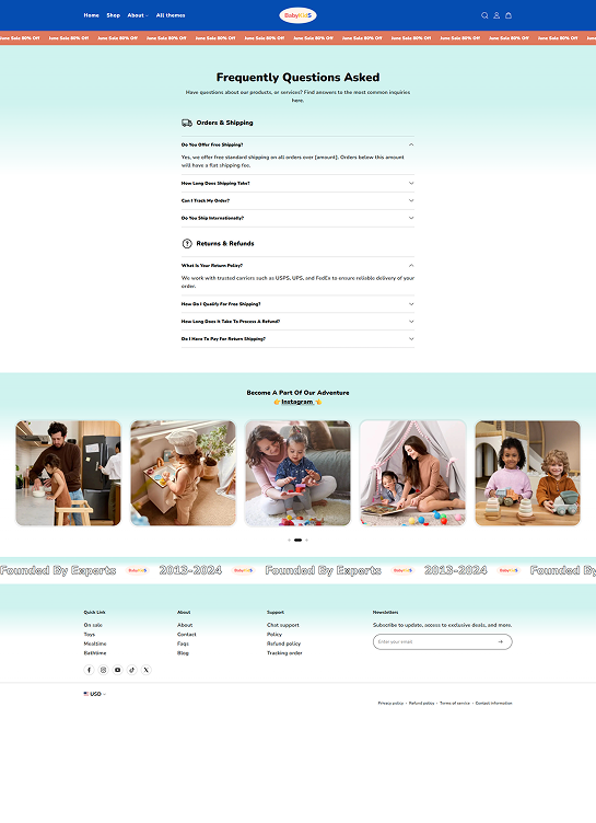 FAQs Page