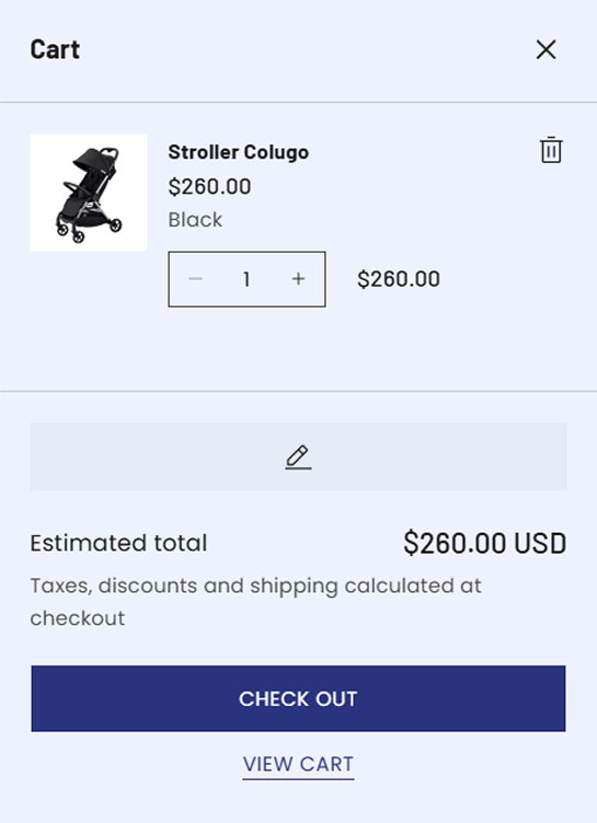 Cart Drawer