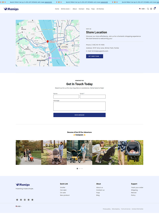Contact Page