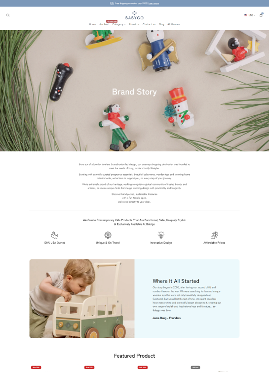 About Us Page