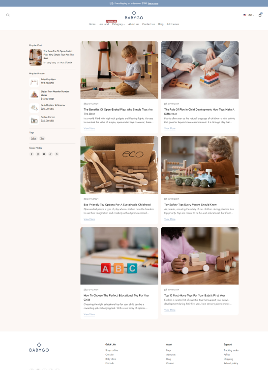 Blog Page