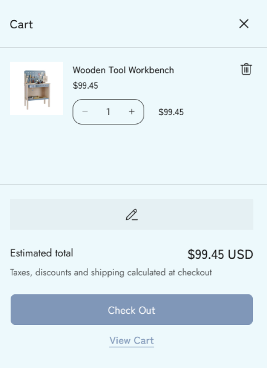 Cart Drawer