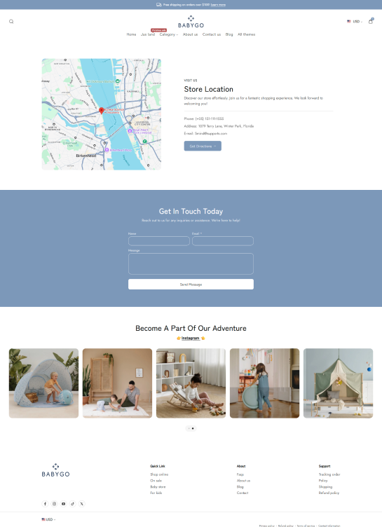 Contact Page