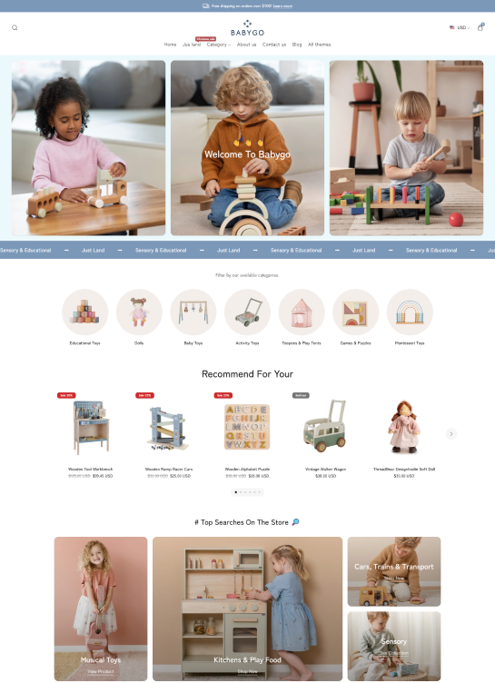 Baby & Kids 3 Template Kits