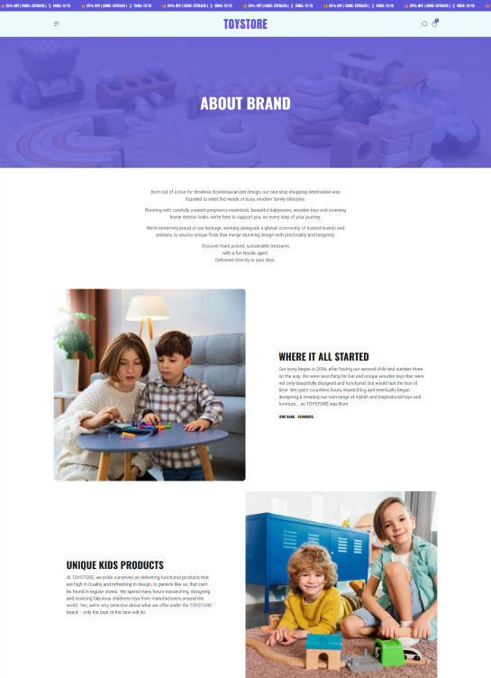 About Us Page