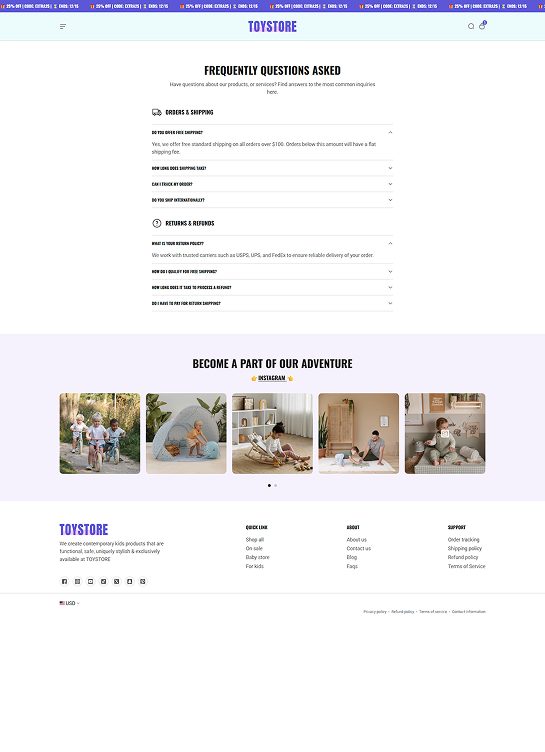 FAQs Page
