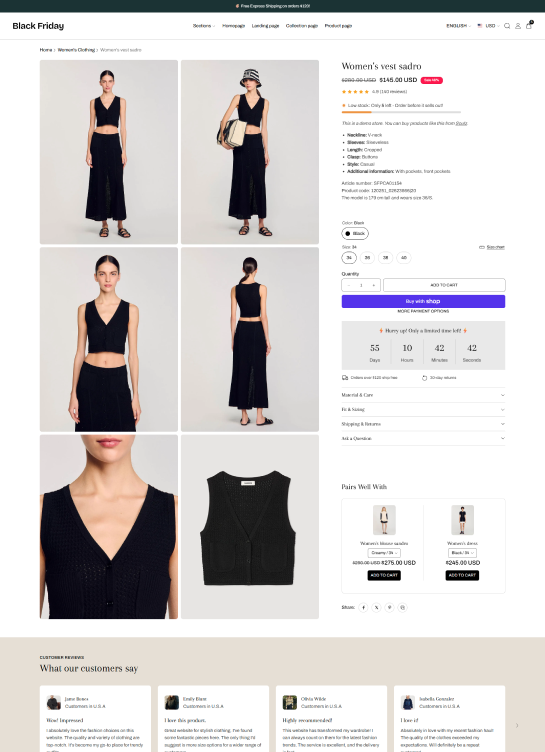 Product Page