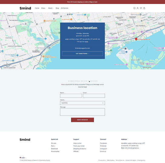 Contact Page