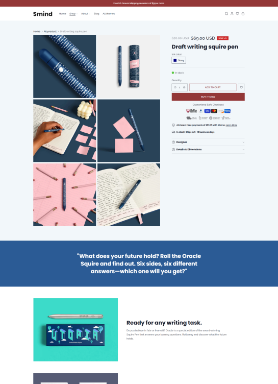 Product Page