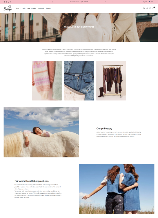 About Us Page
