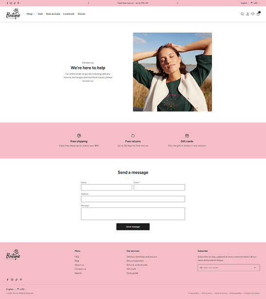 Contact Page