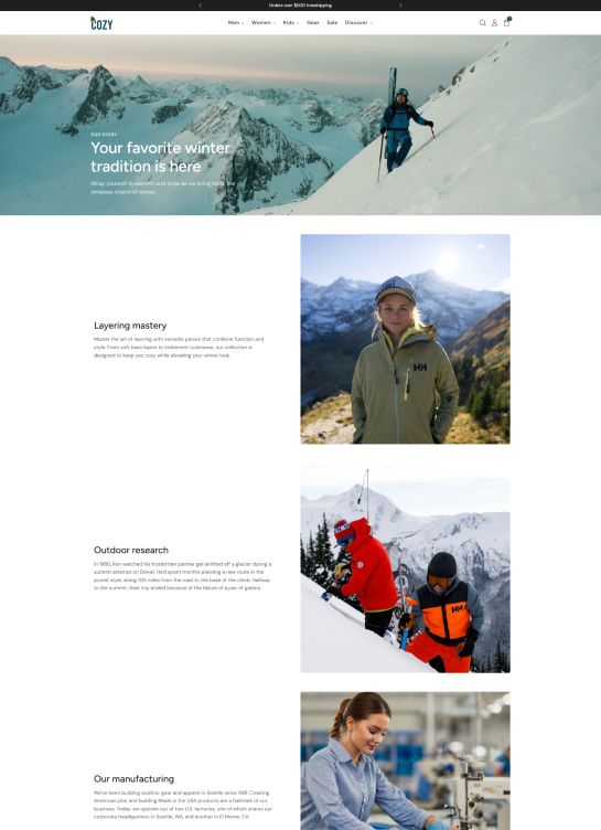 About Us Page