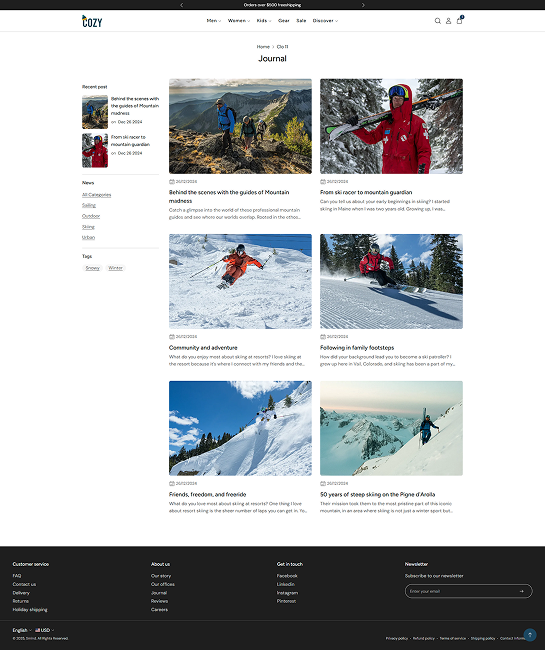 Blog Page