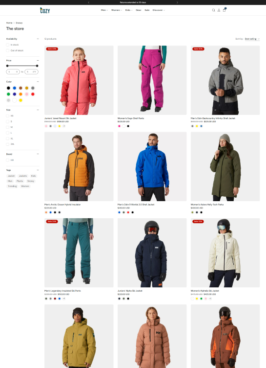 Collection Page