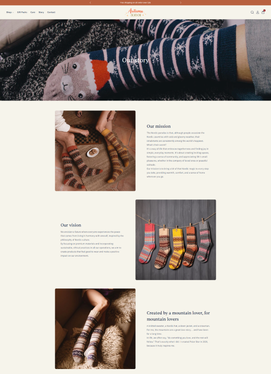 About Us Page