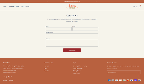 Contact Page