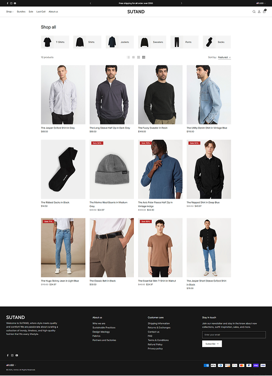 Collection Page