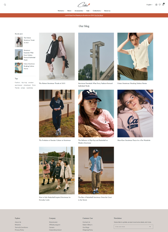 Blog Page