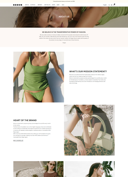 About Us Page