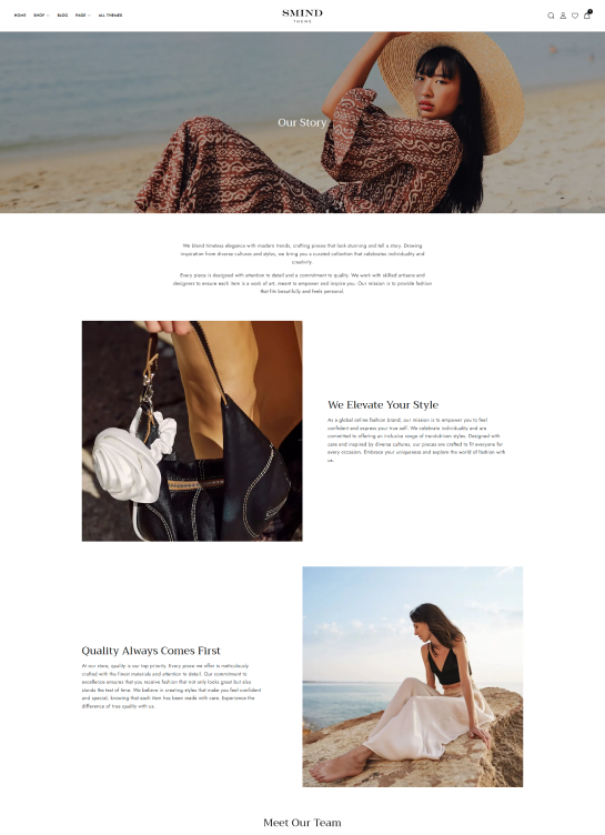 About Us Page