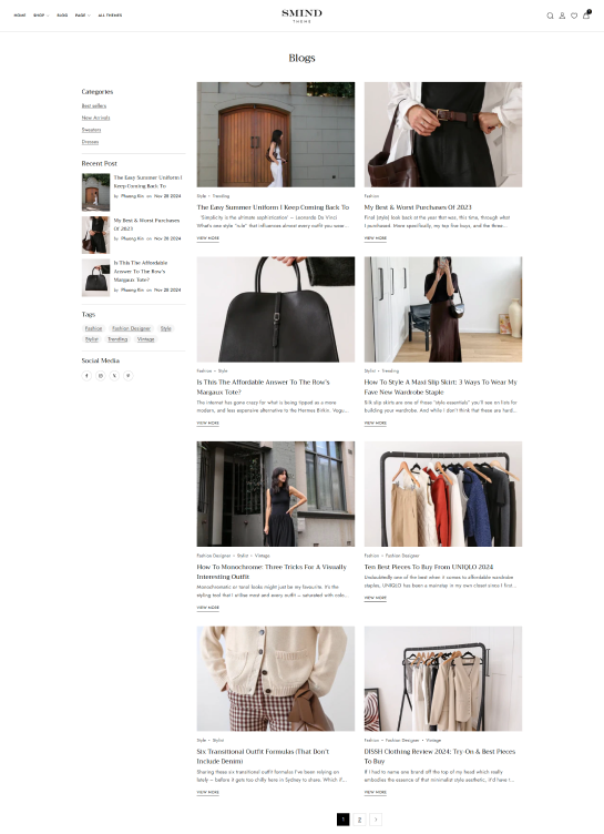 Blog Page