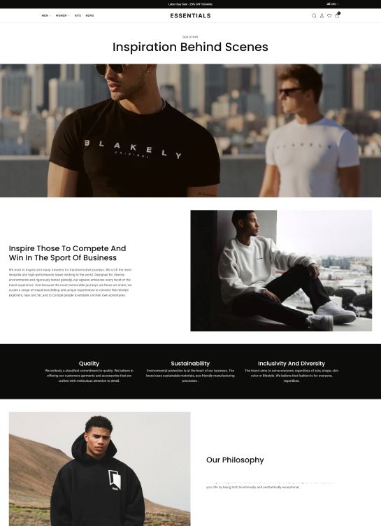 About Us Page