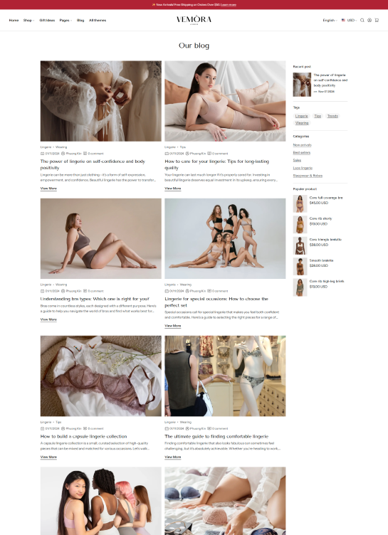 Blog Page