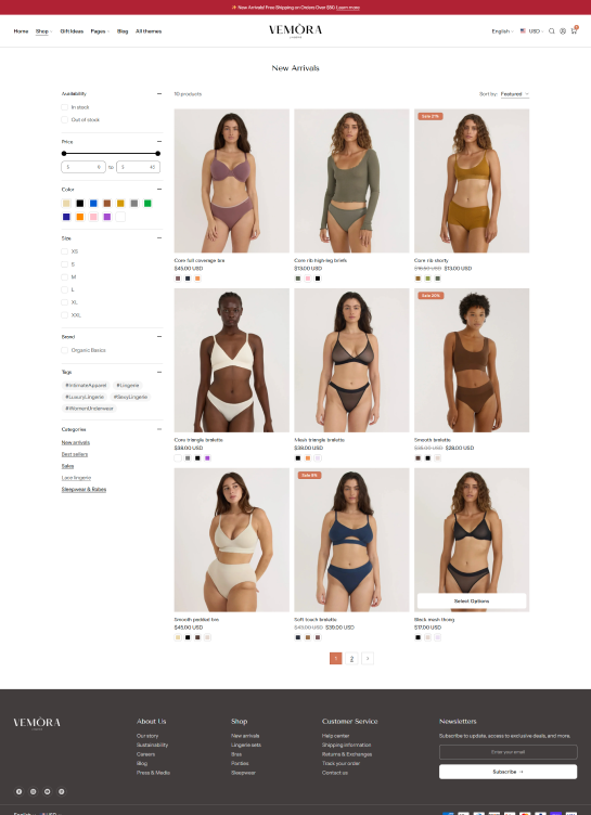 Collection Page