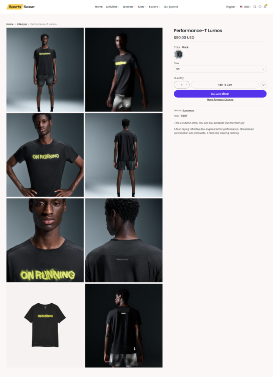 Product Page