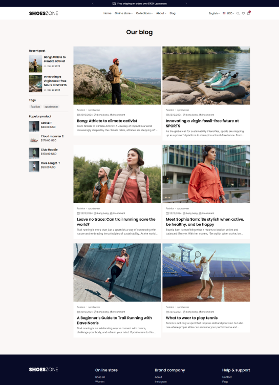 Blog Page