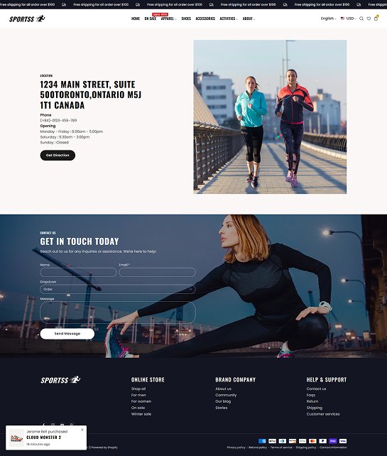 Contact Page