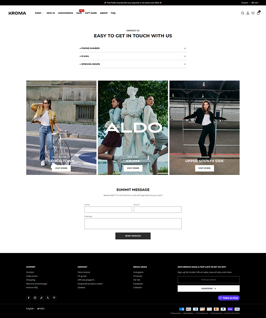 Contact Page