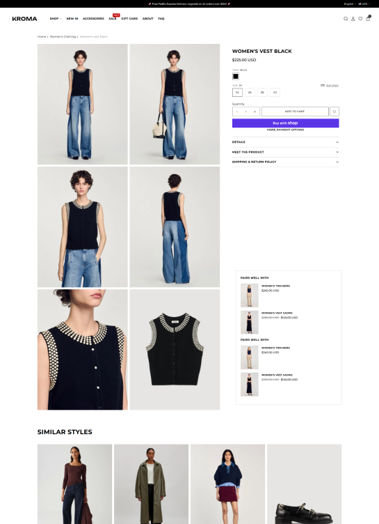 Product Page