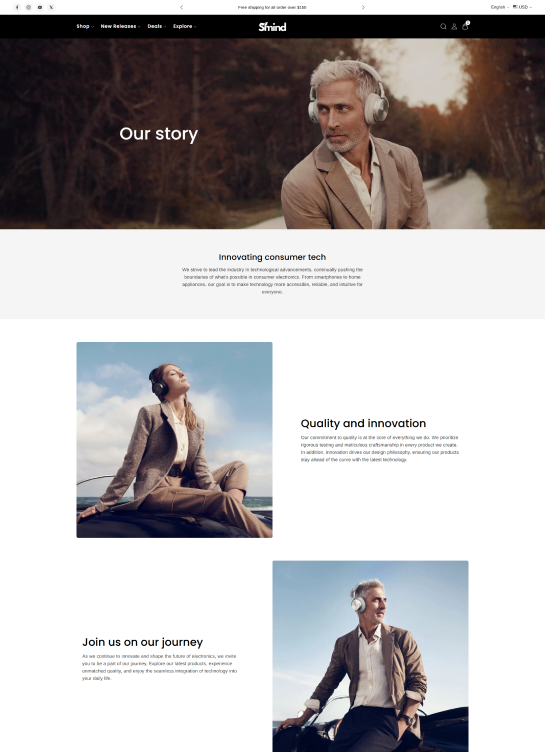 About Us Page
