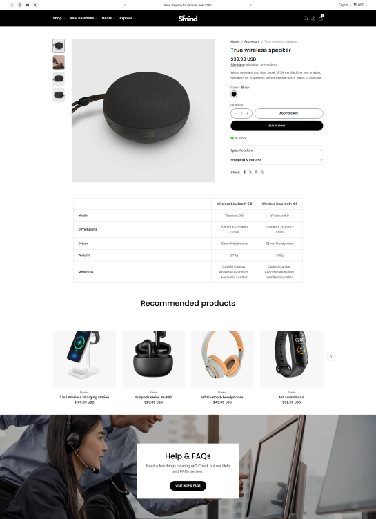 Product Page