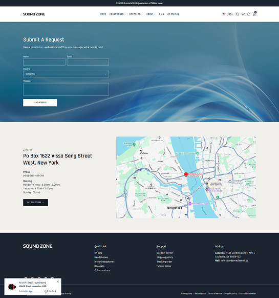 Contact Page