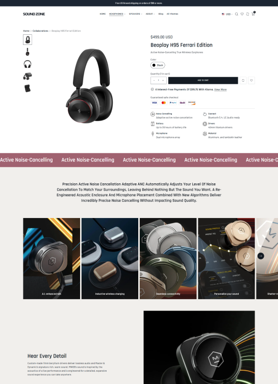 Product Page