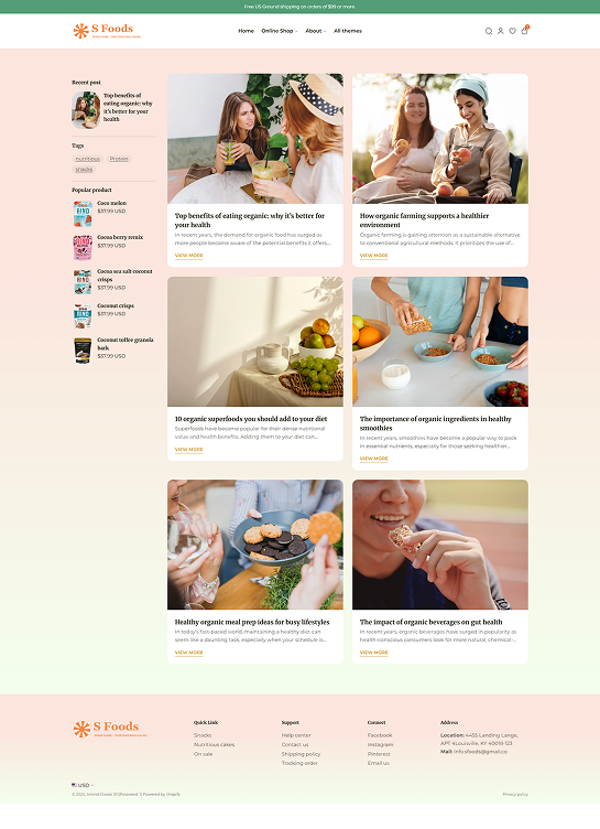 Blog Page